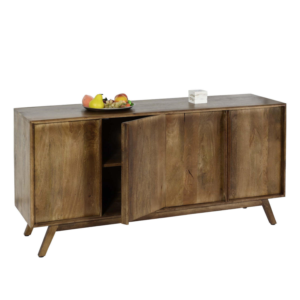 SIDEBOARD Braun - Braun, Holz (146/72/43cm) - MCW