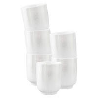 KAFFEEBECHER OHNE HENKEL Sento Home Aura white 400 ml 6er Set - Weiß, Keramik (0.4L) - Seltmann Weiden