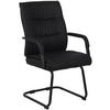 SCHWINGSTUHL Lederlook schwarz/schwarz - Chromfarben/Schwarz, Textil/Metall (58/100/66cm) - CLP