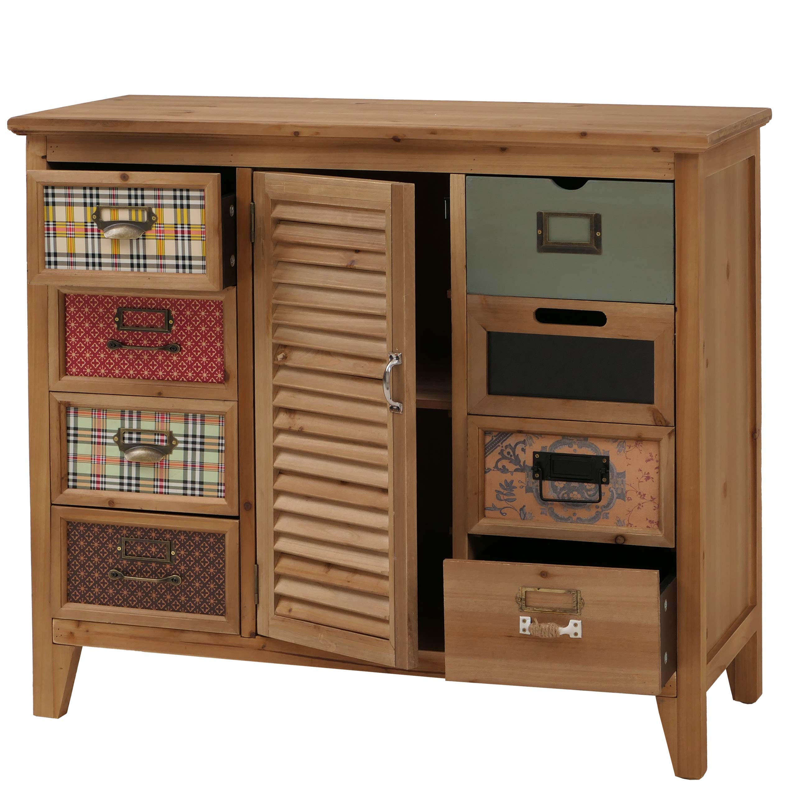 APOTHEKERKOMMODE Braun - Braun, Holz (91/80/40cm) - MCW