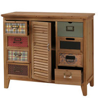 APOTHEKERKOMMODE Braun - Braun, Holz (91/80/40cm) - MCW