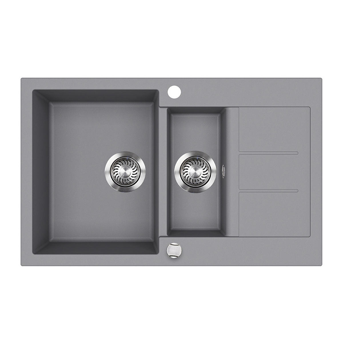 UMYVADLO Seattle Šedá - šedá, keramika (80/20/50cm) - Bergstroem