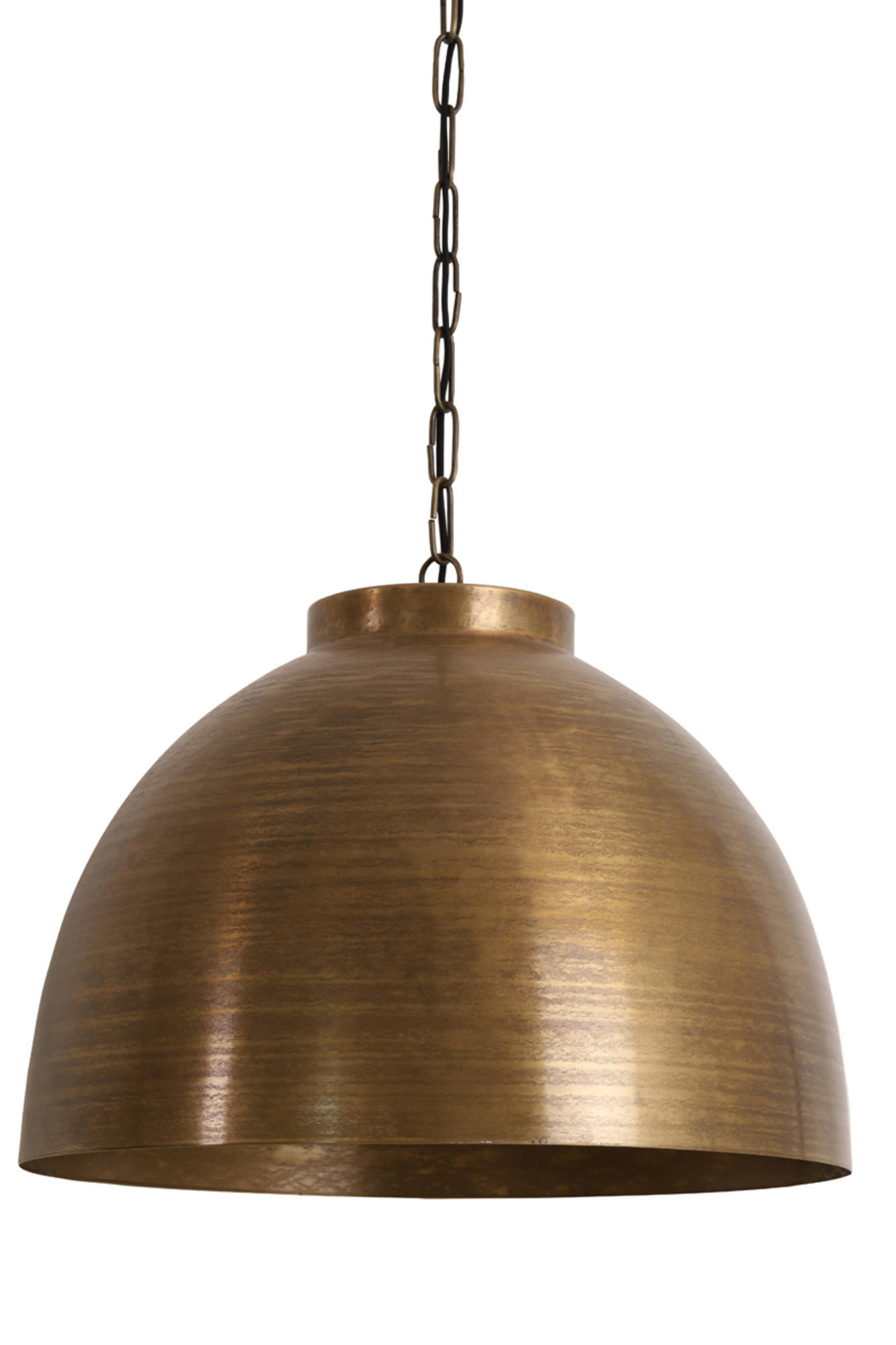 HÄNGELAMPE Kylie Bronze Ø60/46,5 cm - Bronzefarben, Metall (60/60/42cm) - Light & Living
