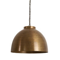 HÄNGELAMPE Kylie Bronze Ø60/46,5 cm - Bronzefarben, Metall (60/60/42cm) - Light & Living