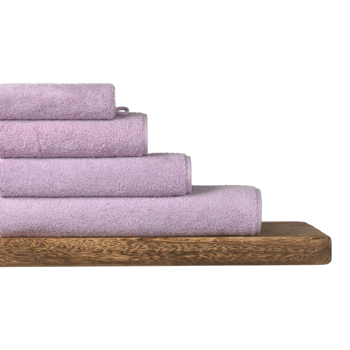 GÄSTETUCHSET Milano - 5-teilig - 30x50 cm - Rosé - Rosa, Textil (30/50cm) - SCHIESSER