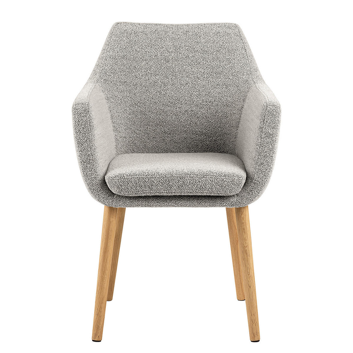 ARMLEHNENSTUHL - Grau, Textil (58/84/58cm) - home24