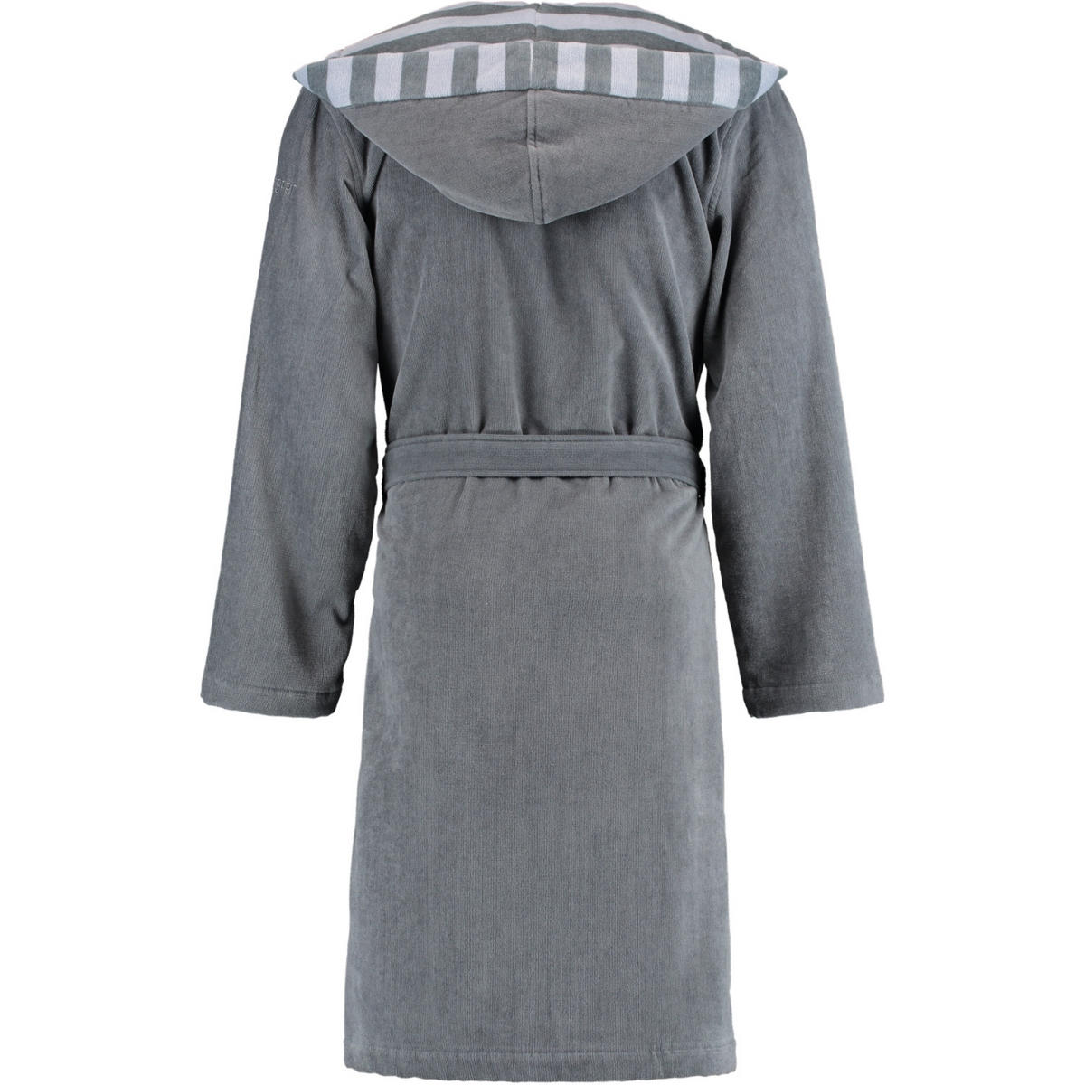 BADEMANTEL HERREN KAPUZE DAY MEN GREY STEEL - 740 - Grau, Textil (Snull) - Esprit