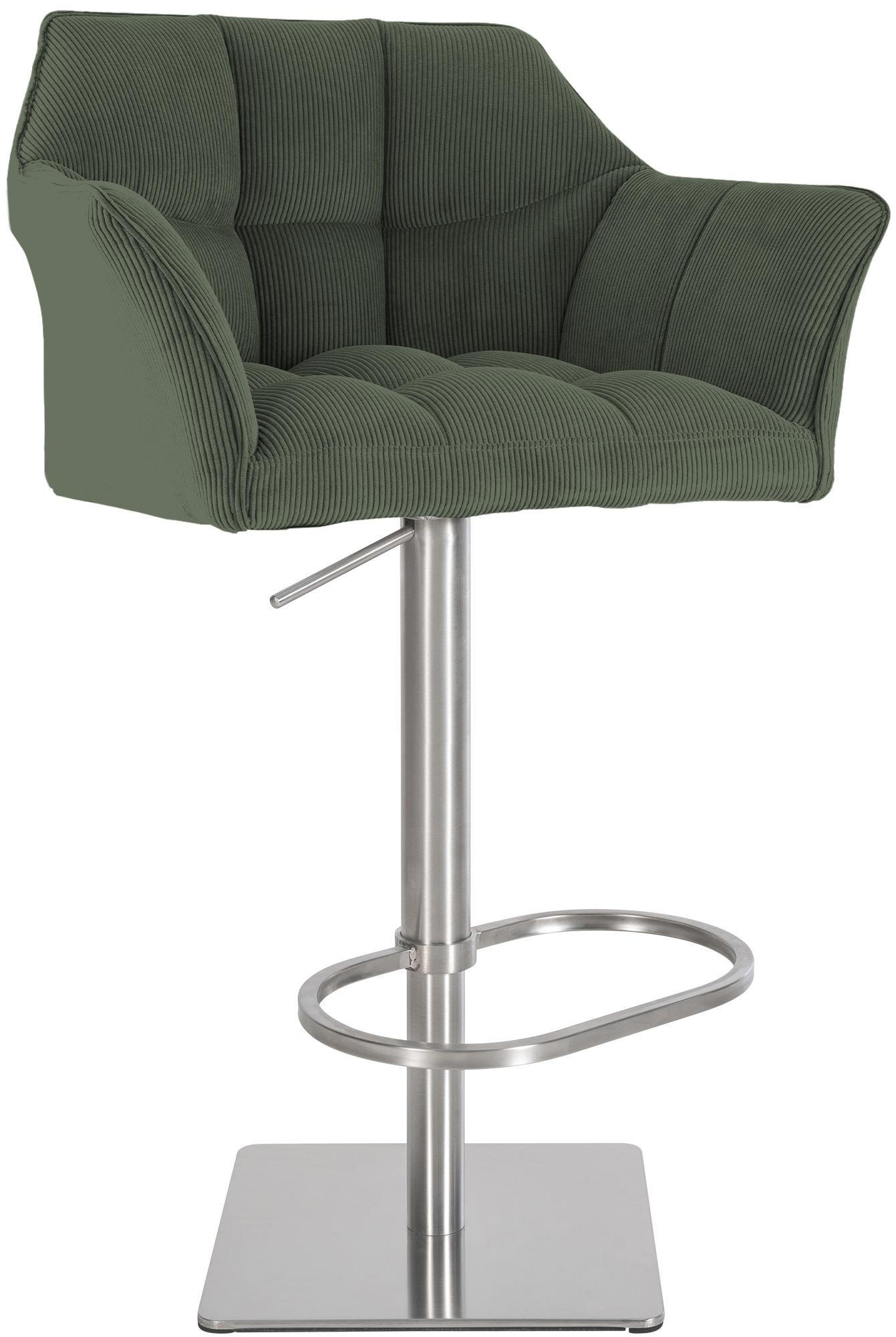 furnicato Barhocker Grün 64x88x45 cm