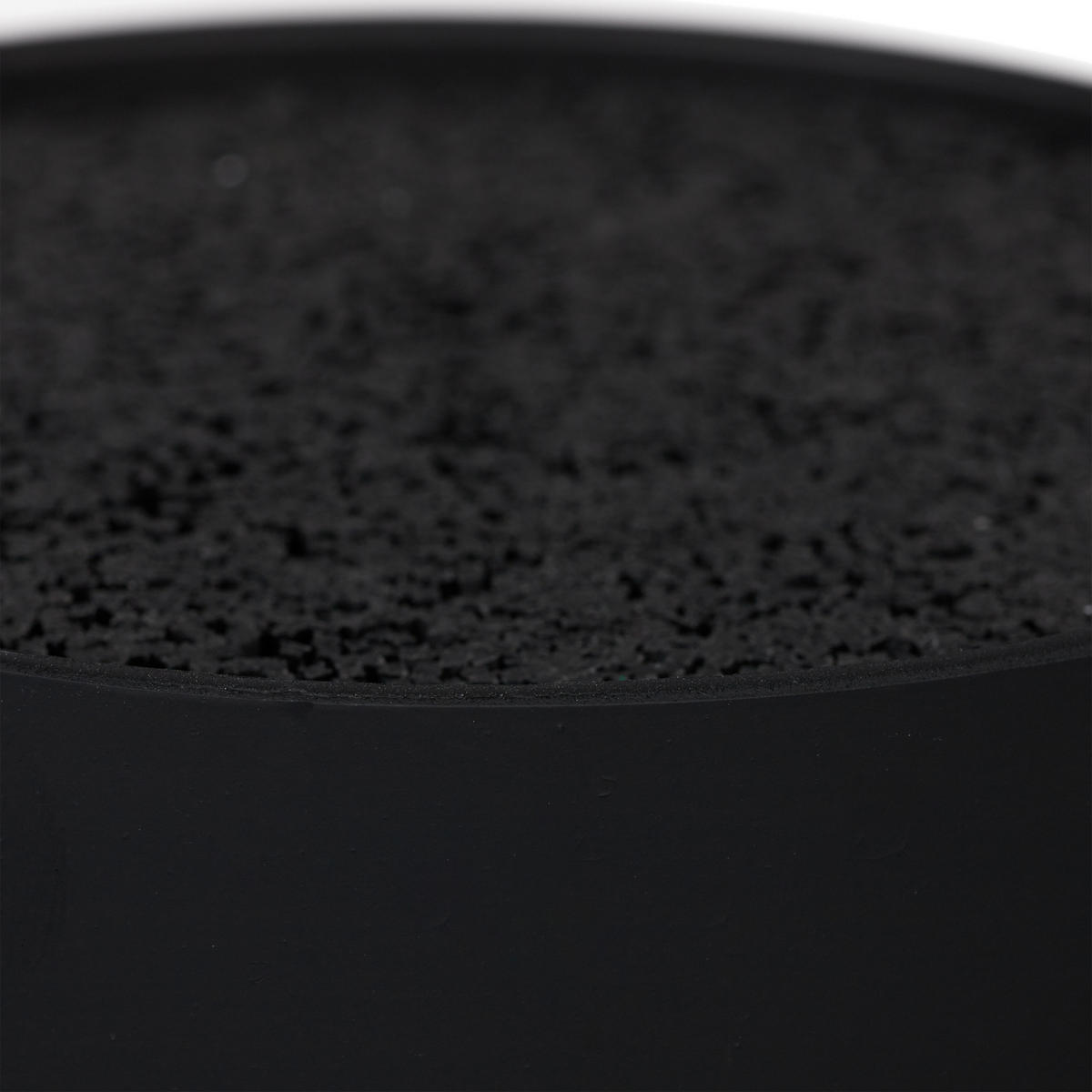 MESSERBLOCK - Schwarz, Kunststoff (11/18/11cm) - Relaxdays