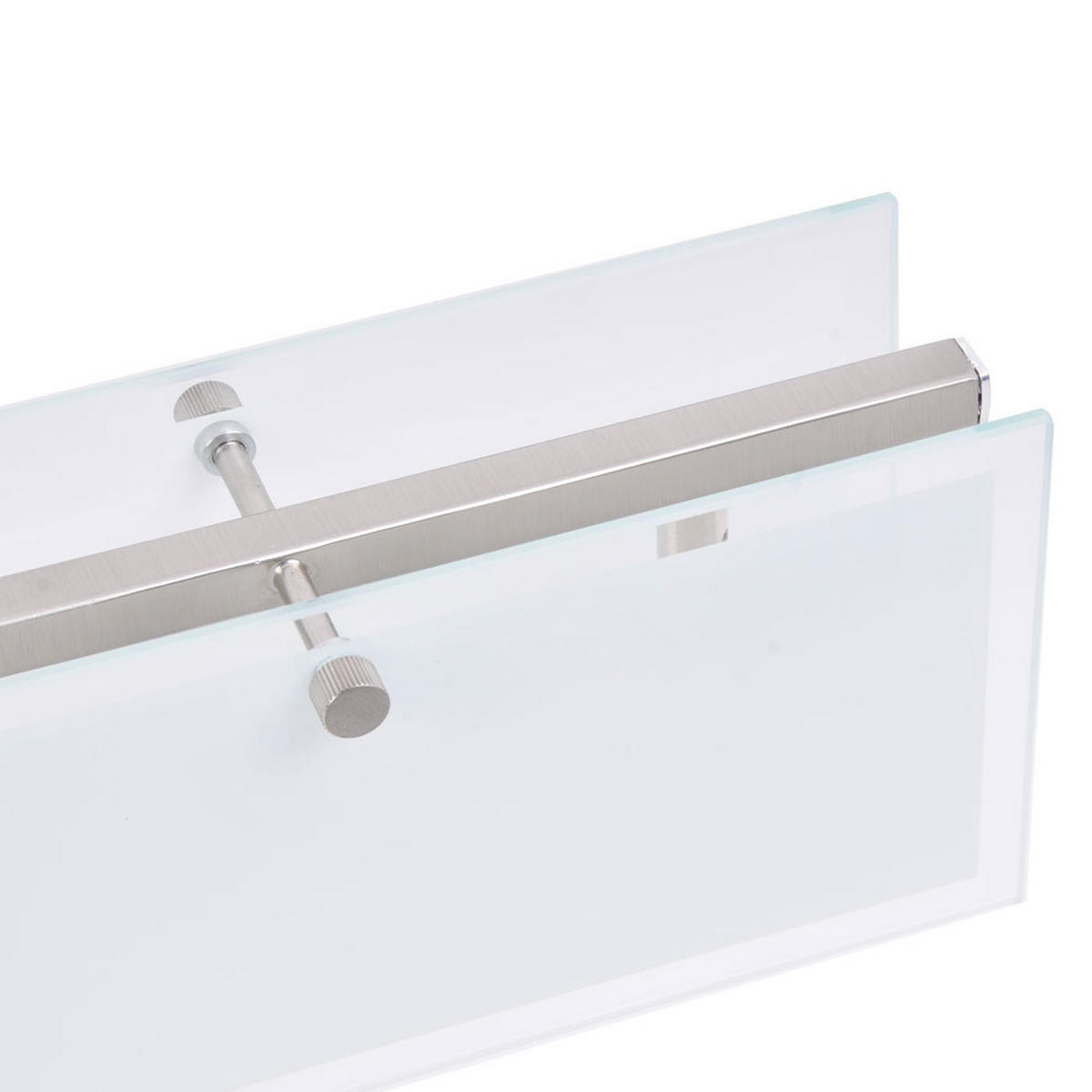 HÄNGELEUCHTE FARIO Edelstahl Weiß - Weiß, Glas (86/9.2/150cm)