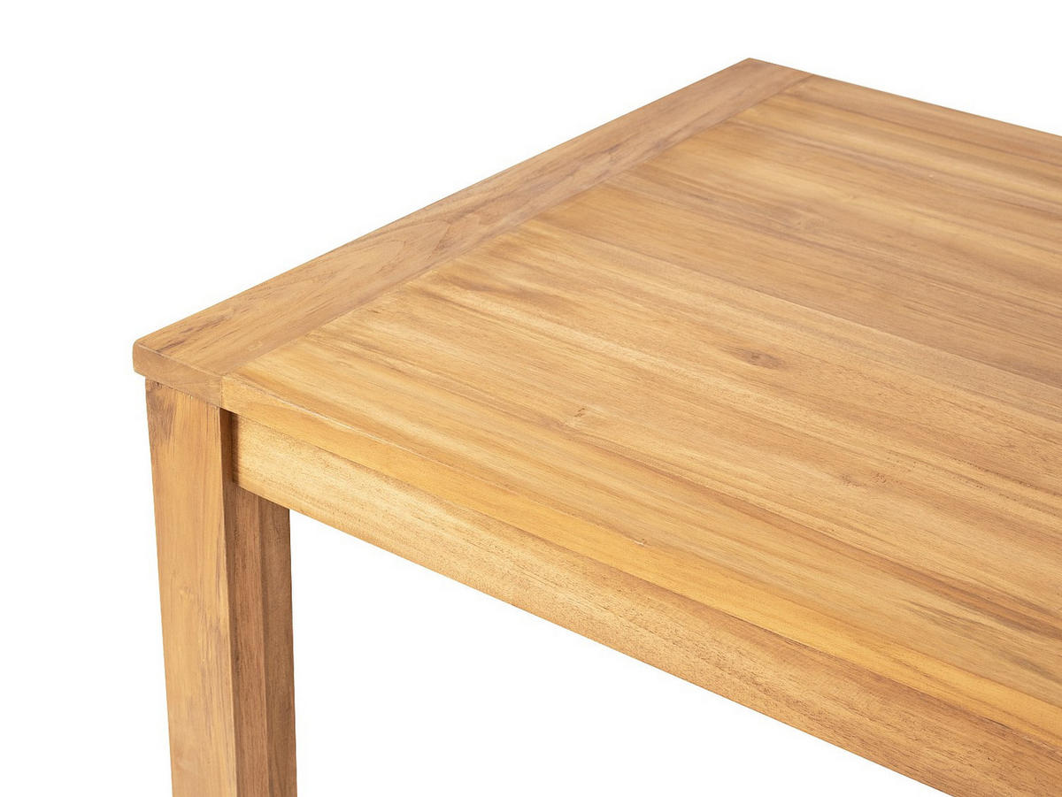 ESSTISCH - 8 Personen - Holz, Platte - Naturfarben Hell - AMILA - Naturfarben, Holz (90/200/75cm) - Vente-Unique