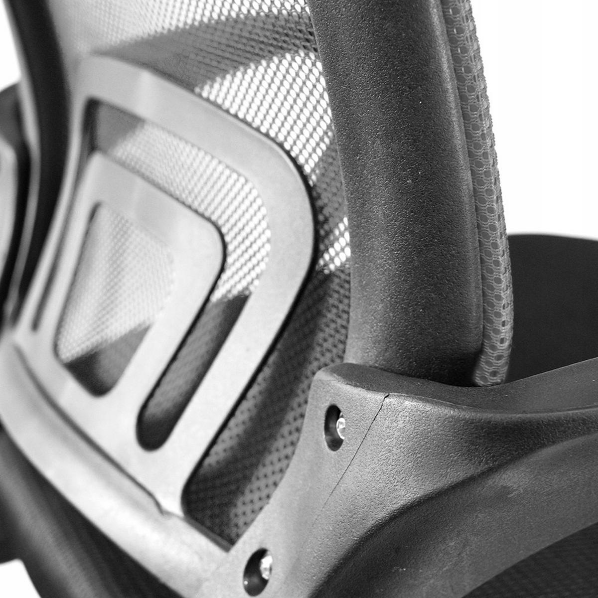 DREHSTUHL - schwarz/grau - Schwarz/Grau, Kunststoff (64/91/54cm) - JuMi