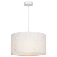LED HÄNGELEUCHTE PINNI Weiß Baum-Dekor - Weiß, Metall (38/38/120cm) - Globo Lighting