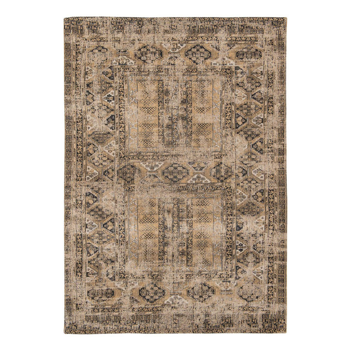 TEPPICH Agha Old Gold Antiquarian 170/240 cm - Beige, Textil (170/240cm) - Louis De Poortere