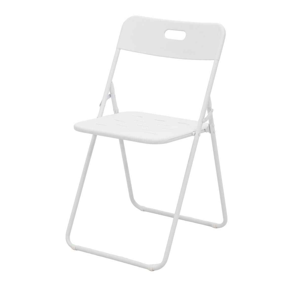 GARTENSET 60/73/60 cm Weiß aus Stahl 3er Set - Weiß, Metall - OKMYHOME