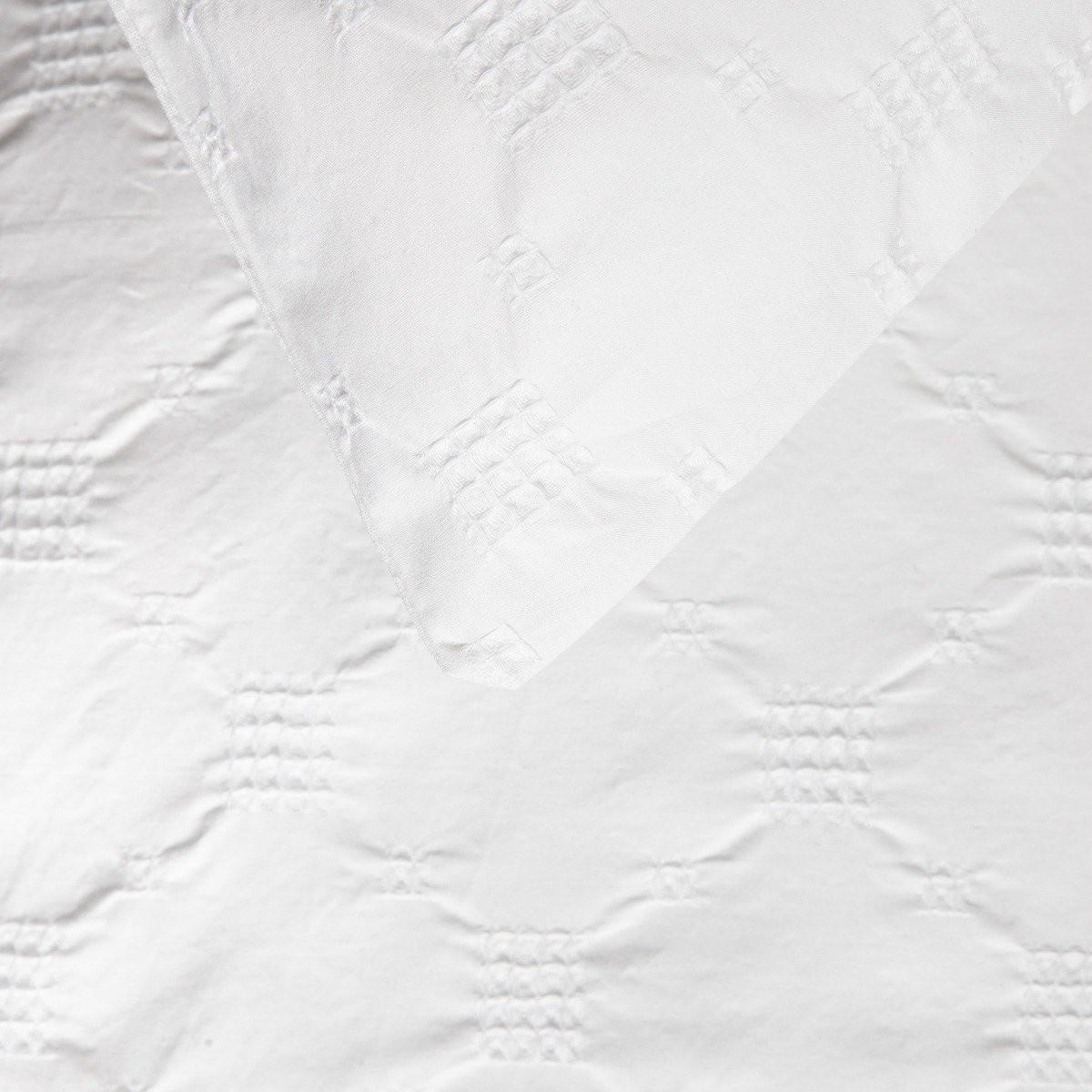 BETTWÄSCHE Jakad weiß 160/200 cm - Weiß, Textil (160/200cm) - Homla