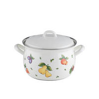 FLEISCHTOPF Fruit Garden - Weiß, Metall (18cm) - Riess