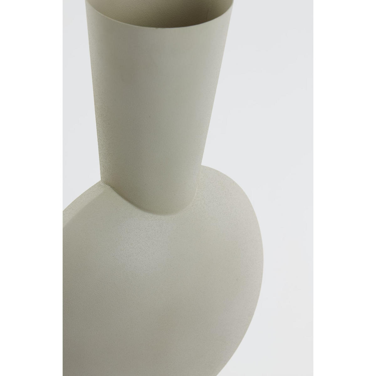VASE Kavandu Grau 37,5/22/81 cm - Grau, Metall (79.5cm) - Light & Living