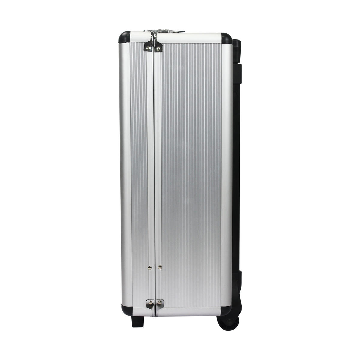 WERKZEUGSET 899 TEILE, rollender Wagen mit 4 Schubladen, Silber - Silberfarben, Kunststoff (20/51/36.5cm) - Novahome