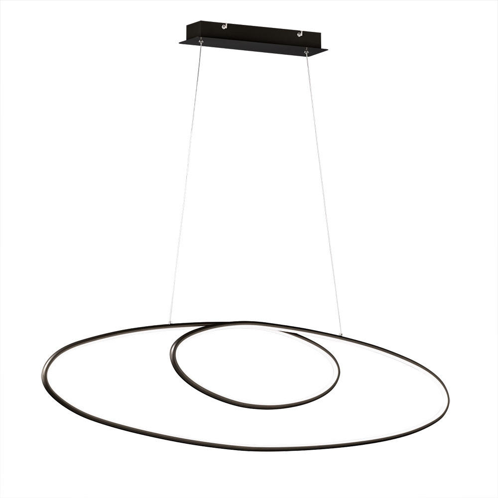 XXXLutz Led Schwarz 10x150x110 cm