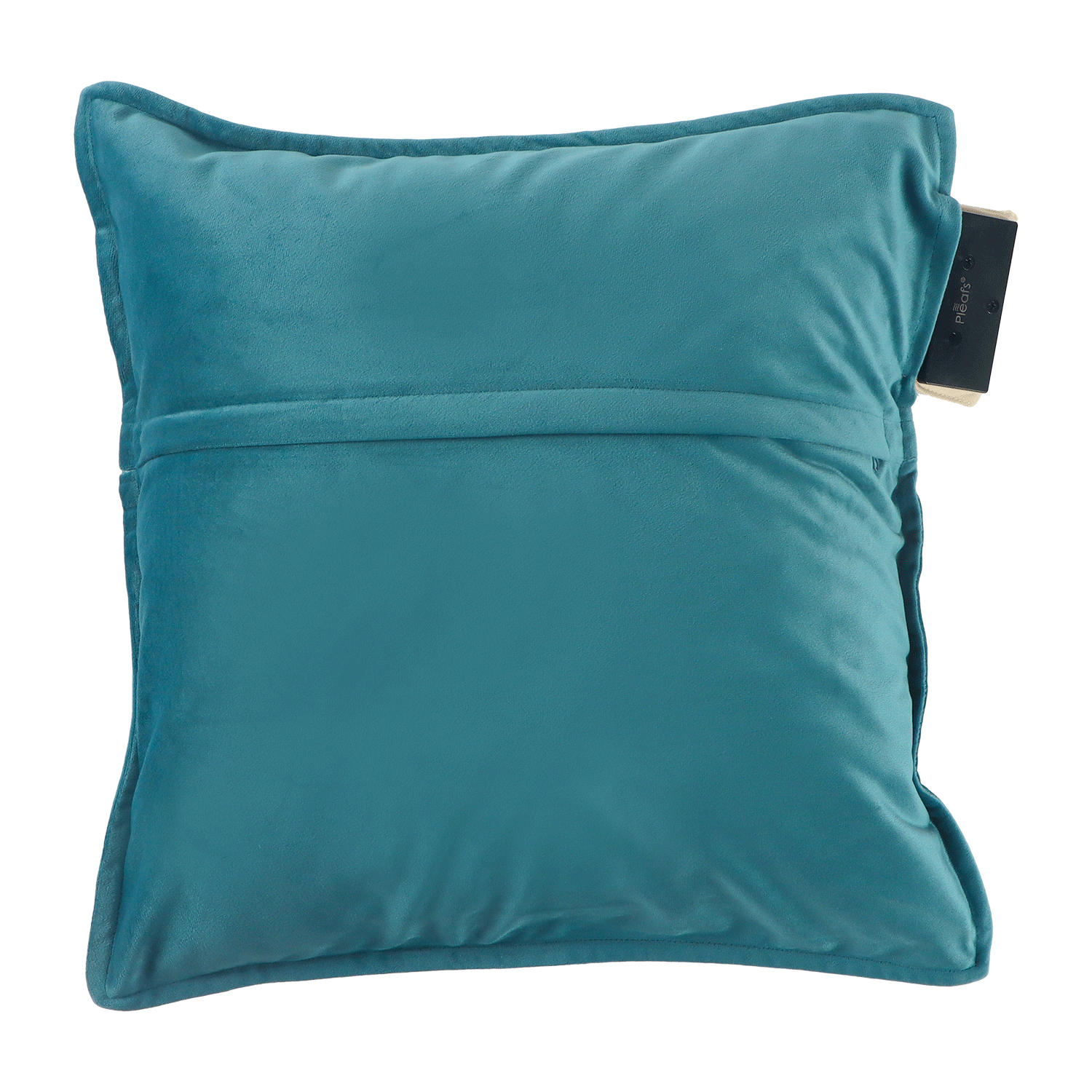 HEIZKISSEN Plush 45x45cm Wedgewood - Hellblau, Textil (45/45cm) - Pleafs