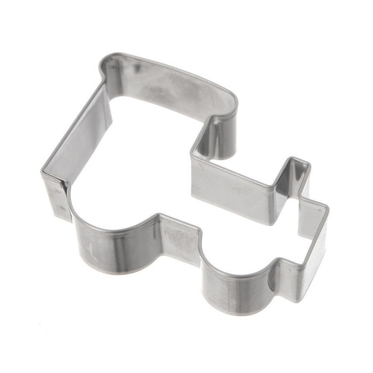 AUSSTECHFORM Lokomotive 6 cm Silber - Silberfarben, Metall (4.5/1.5/6cm) - Orion 