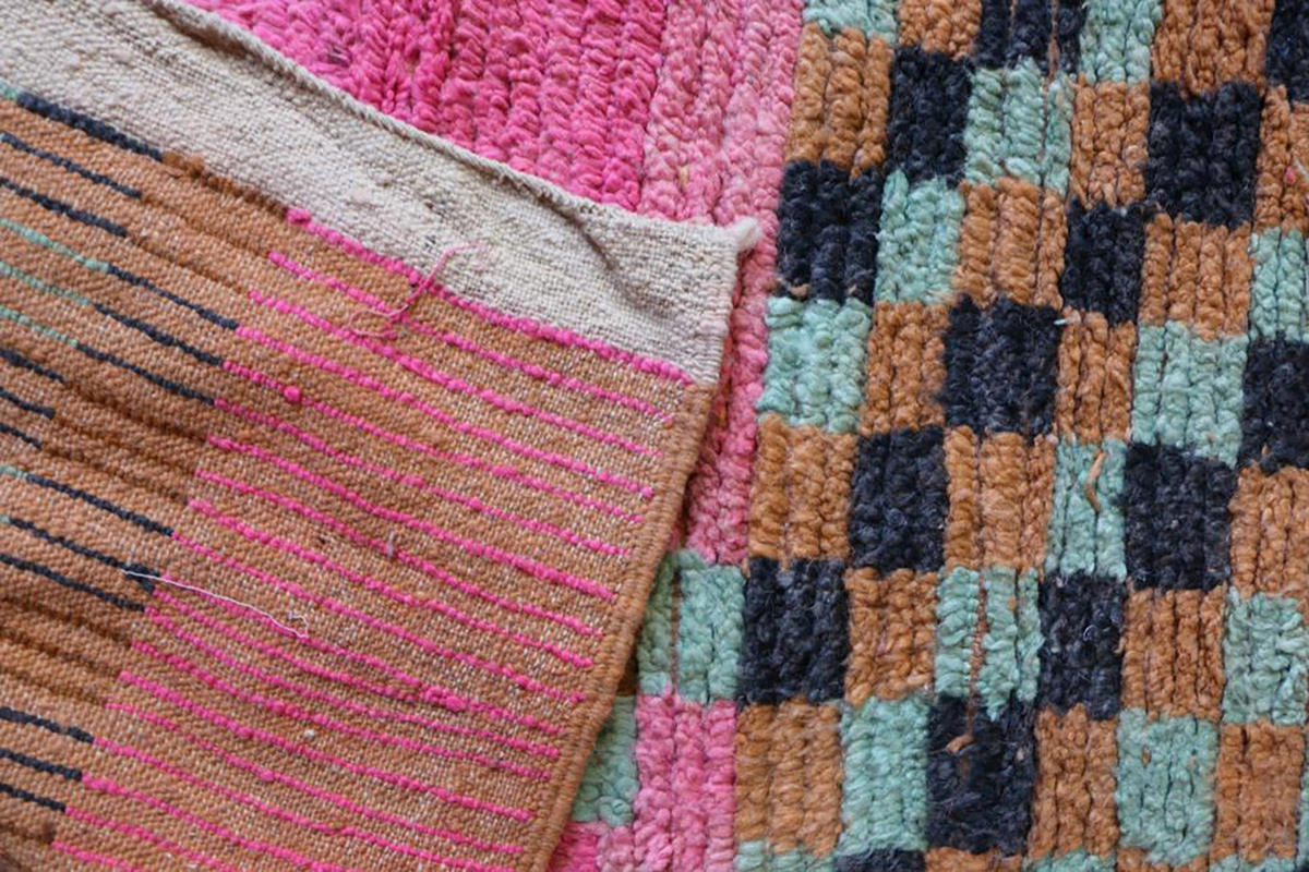 BERBERTEPPICH aus reiner Wolle 78x 743 cm - Multicolor, Naturmaterialien (78/743cm) - AFK Living