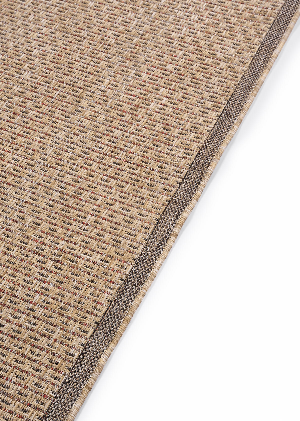TEPPICH YUCANA Beige Outdoor Flachgewebe 160/230 cm - Beige, Textil (160/230cm) - Tapiso