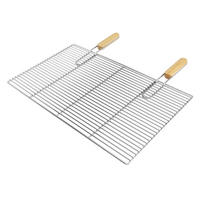 GRILLROSTE - Silberfarben, Metall (40/67cm) - ECD-Germany