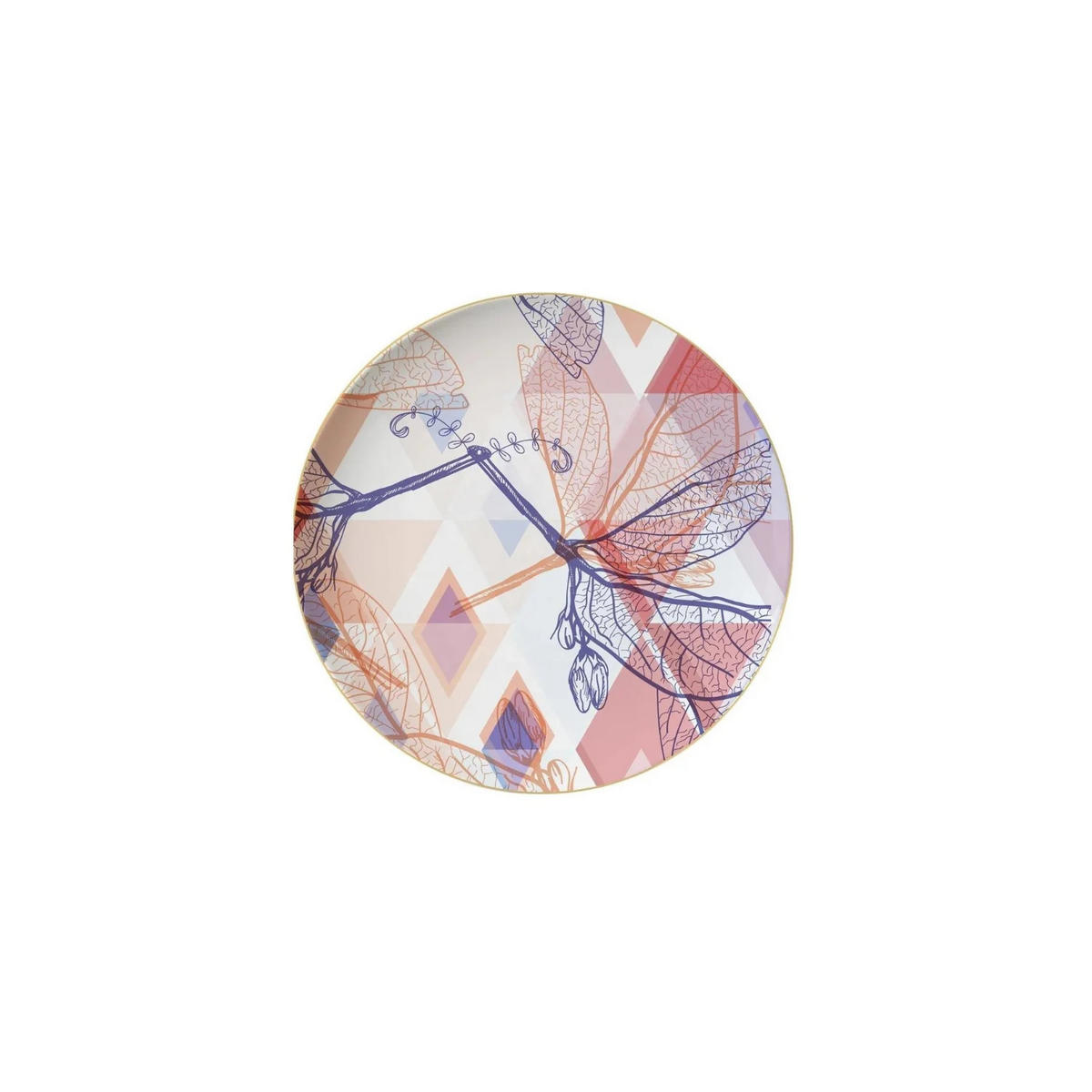 TELLERSET Klassisch Luxus Bone China Weiß Gold 4tlg Ø30 Ø27 Ø20 Ø16 cm - Multicolor, Keramik (30/2/2cm) - Quality Elegance