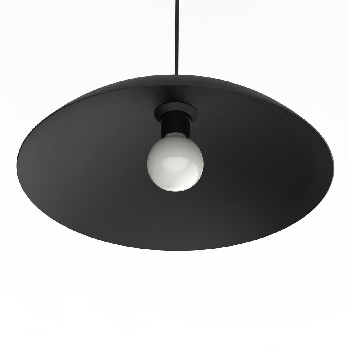 HÄNGELEUCHTE - Schwarz Hochglanz, Metall (30/30/9cm) - Lumicom