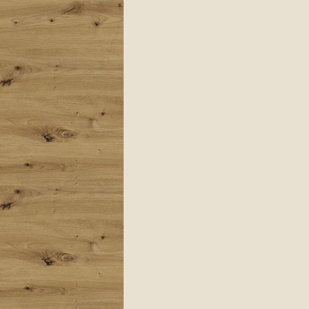 Thumbnail - Feldmann-Wohnen Unterschrank, Creme, Eiche Artisan, Holz, 1 Fächer, 30x82x50 cm, Küchen, Küchenmöbel, Küchenschränke, Kü...