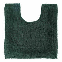 WC-VORLEGER 50/55 cm, 100% Baumwolle, wendbar - Waldgrün, Textil (50/55cm) - Homescapes