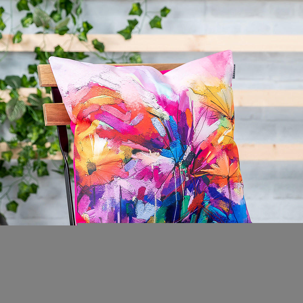 OUTDOOR-KISSEN - Multicolor, Textil (43/43cm) - Veeva