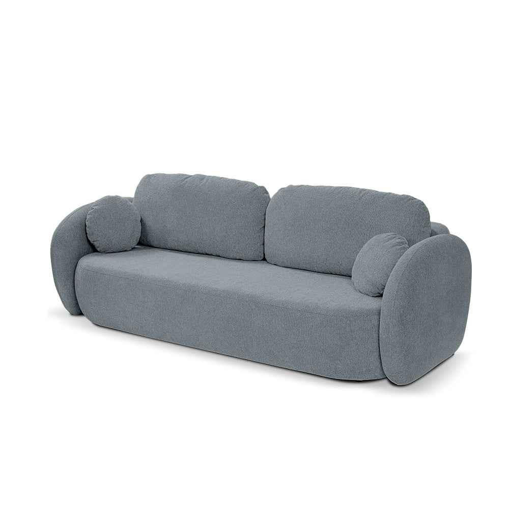 Pillovely Sofa Grau 238x86.5x101 cm