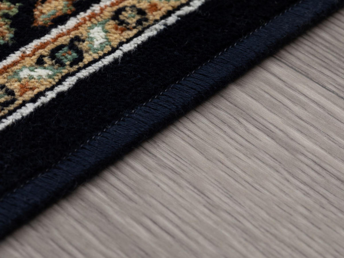 ORIENTTEPPICH 160/230 cm Riad Kirman - Schwarz, Textil (160/230cm) - Steffensmeier