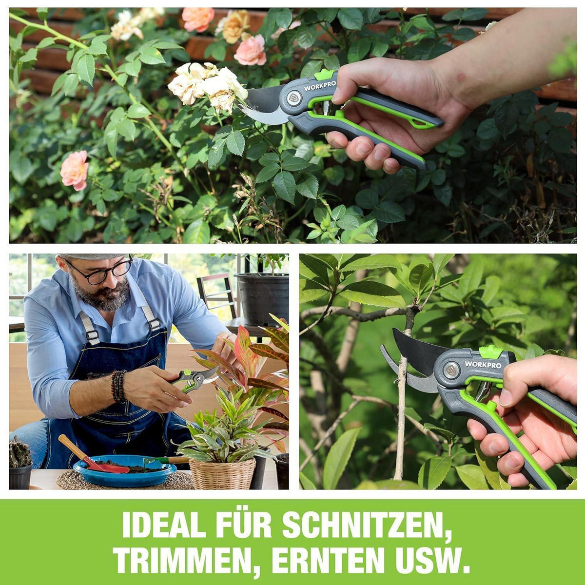 GARTENSCHERE 210 mm SK5 Klinge - Multicolor, Metall (3.2/7.8/23.6cm)
