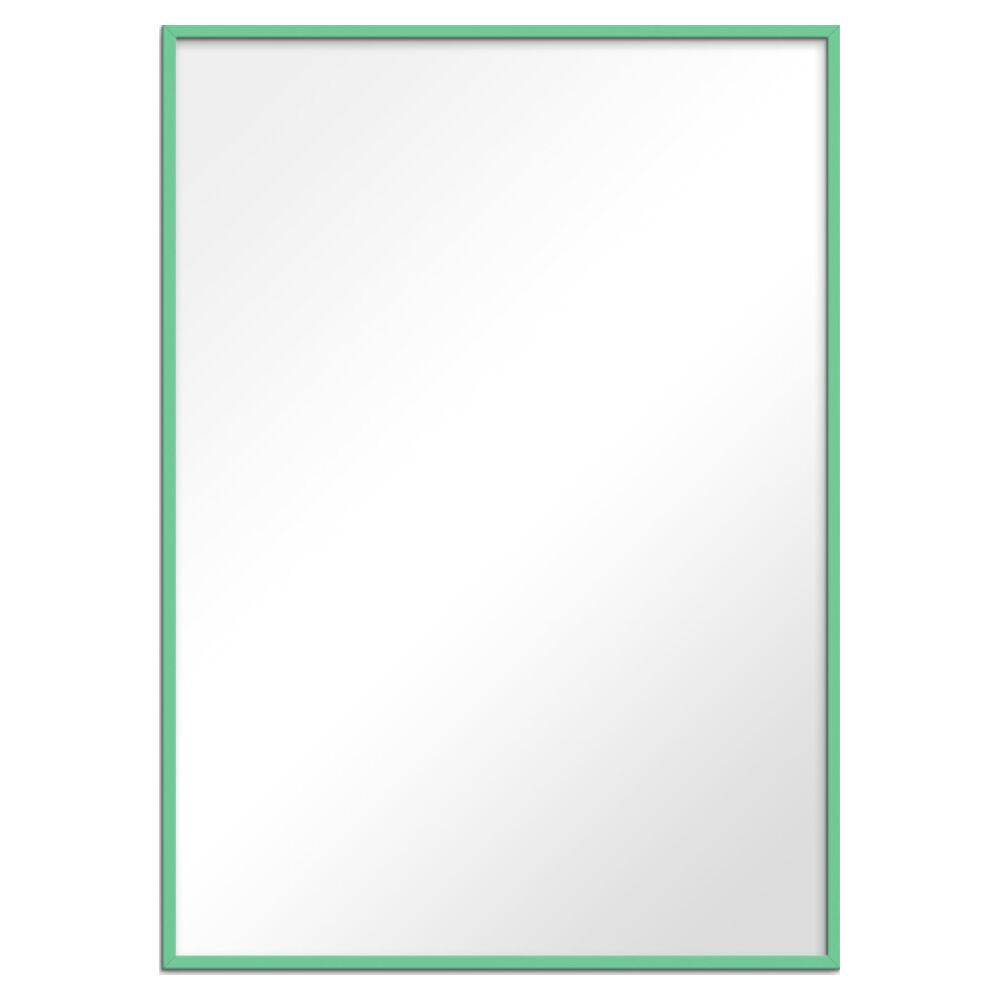 SPIEGEL - Minzfarbenes Holz - Mintgrün, Holz/Papier (15/21/2cm) - Poster&Frame