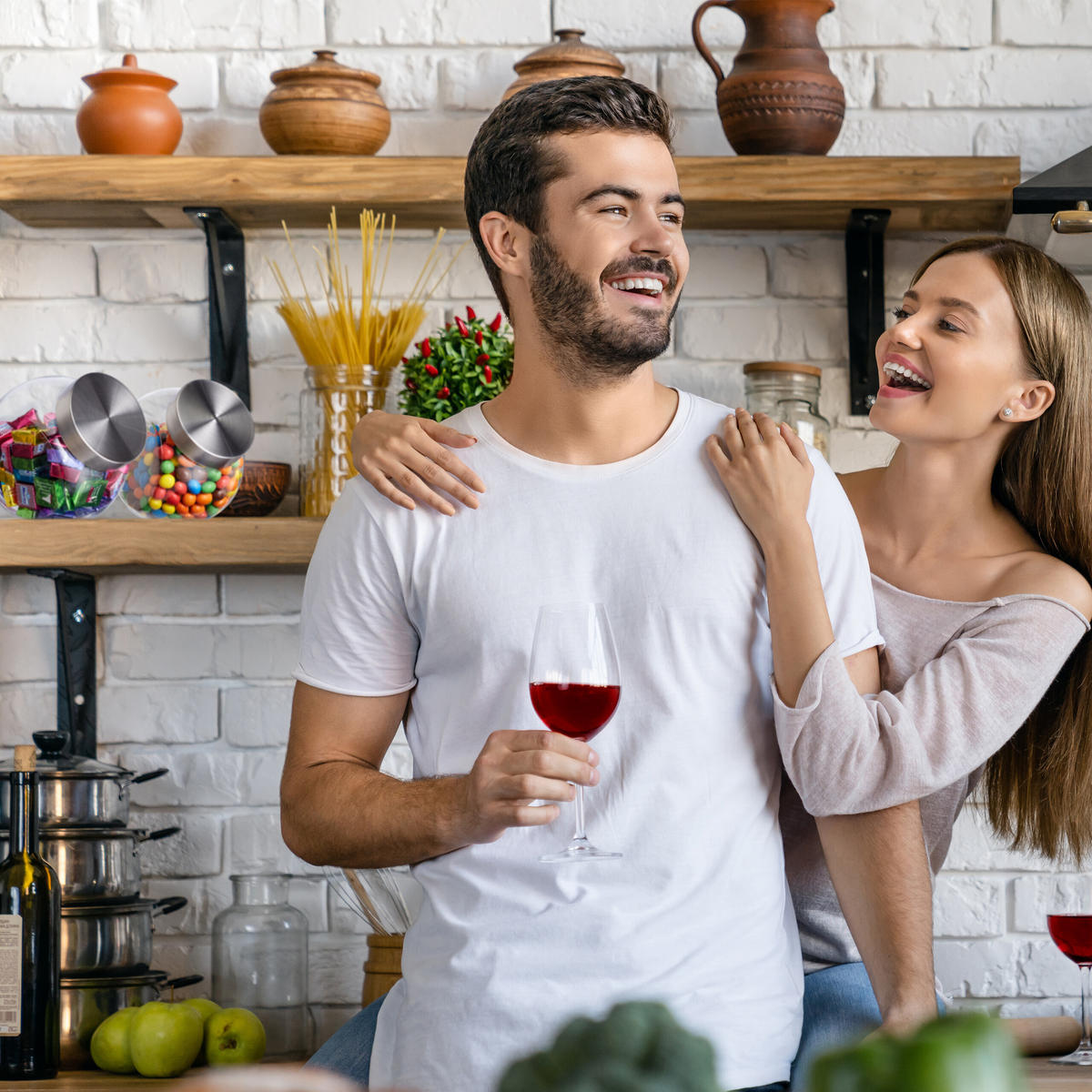 2xBONBONGLÄSER - Transparent, Glas/Kunststoff (16/16/11cm) - Relaxdays