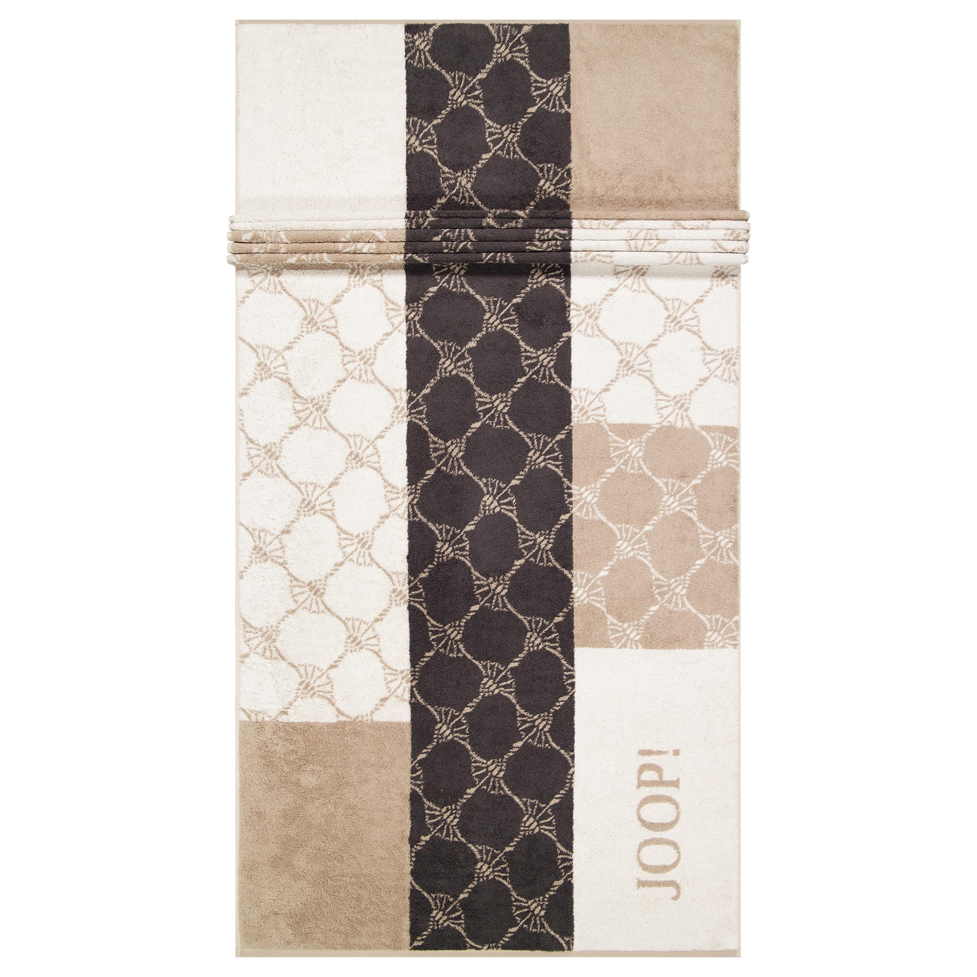 HANDTÜCHER SAUNA SQUARES 1719 NATUR - 37 - Beige, Textil (80/200cm) - Joop!