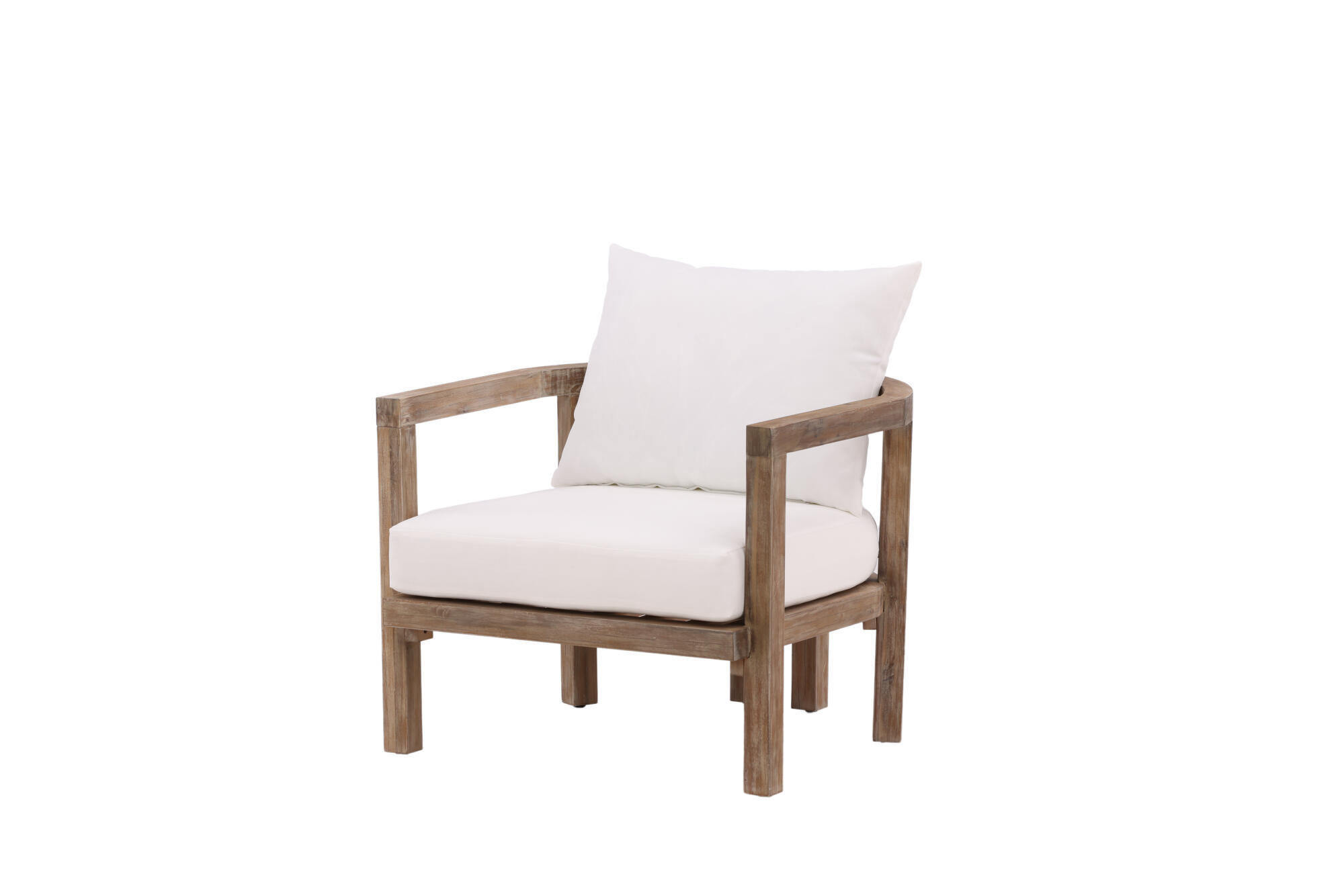 GARTENSESSEL ERICA Braun 70x70x55 cm - Braun, Holz (70/55/70cm) - FURNLUX