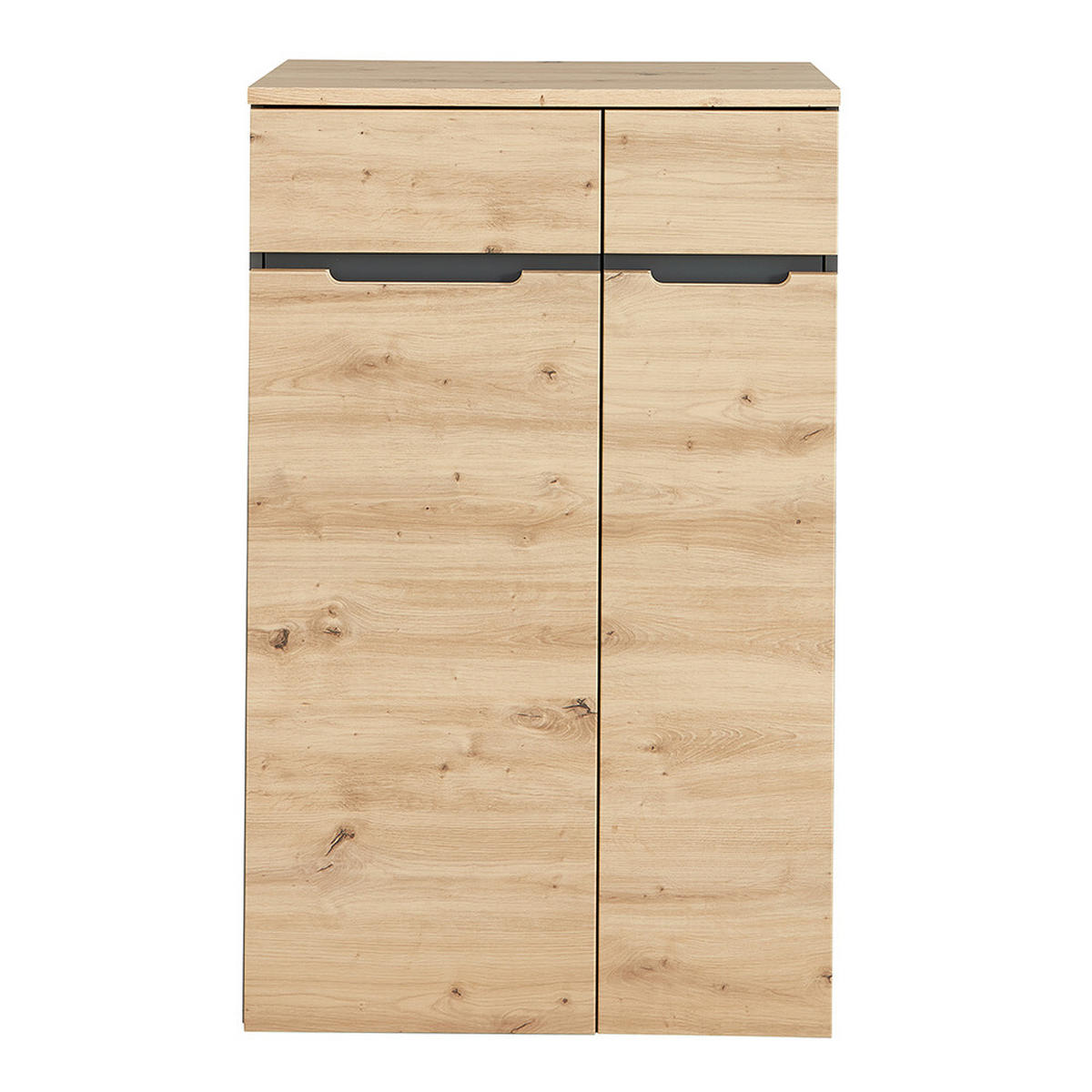 KOMMODE Manresa-36 - Braun, Holzwerkstoff (75/122/38cm) - Lomado