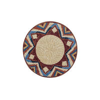 VNÚTORNÝ a vonkajší okrúhly koberec Kenya Viacfarebné ø 160 cm - viacfarebná, textil/plast (160/1cm) - KUNSTLOFT