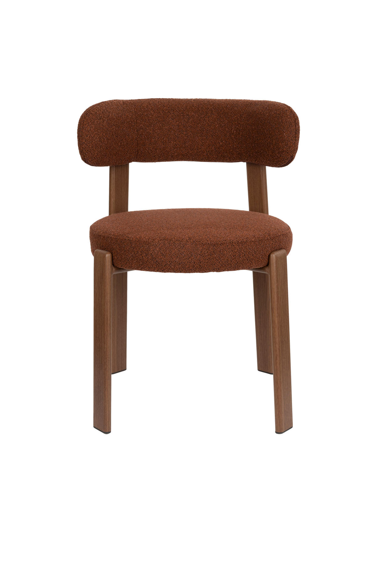 ESSZIMMERSTUHL Robyn - Braun - 52/48/74 cm - 2er-Set - Braun, Textil (48/74/52cm) - Novel