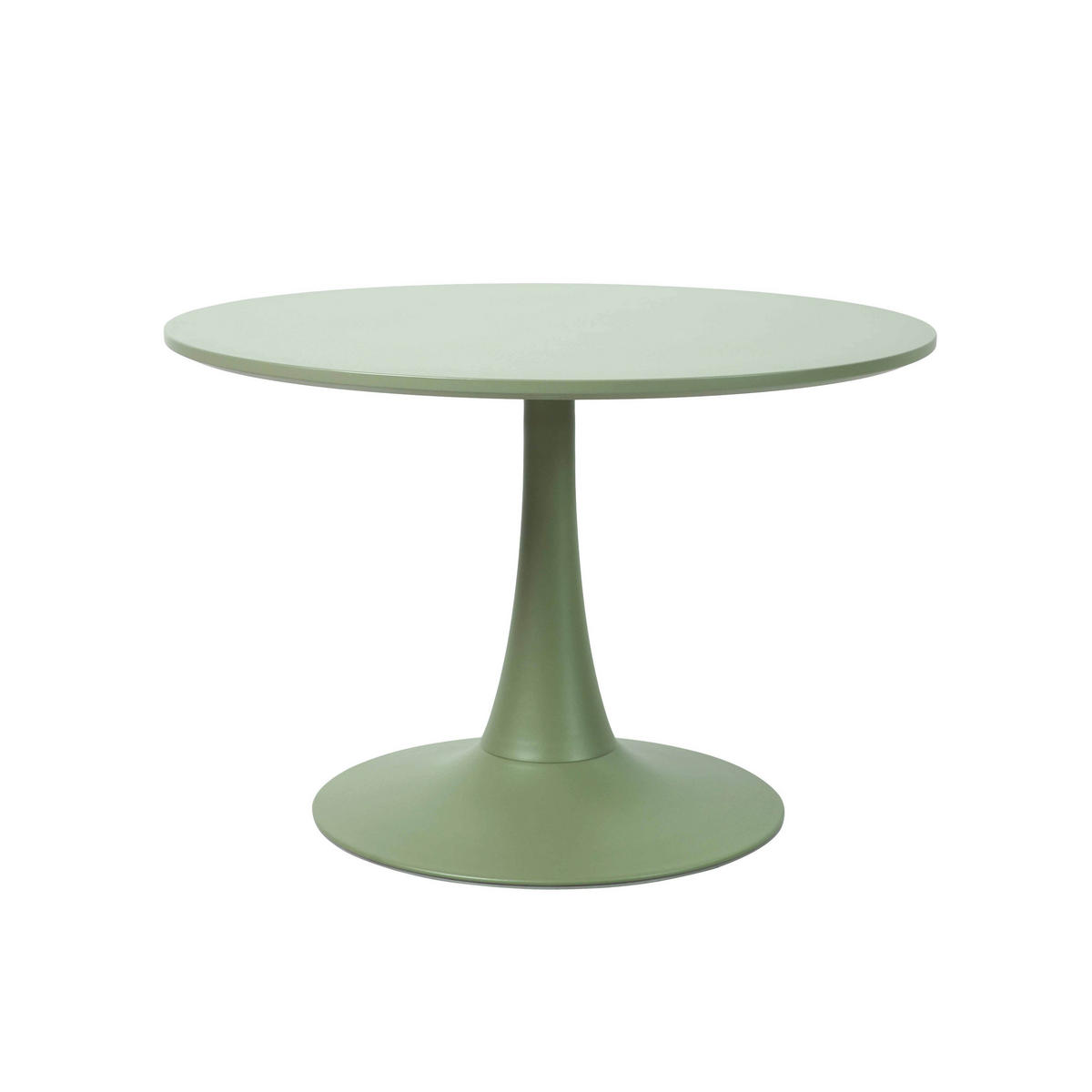 COUCHTISCH, Grün - Grün, Metall (70/70/47cm) - Oviala