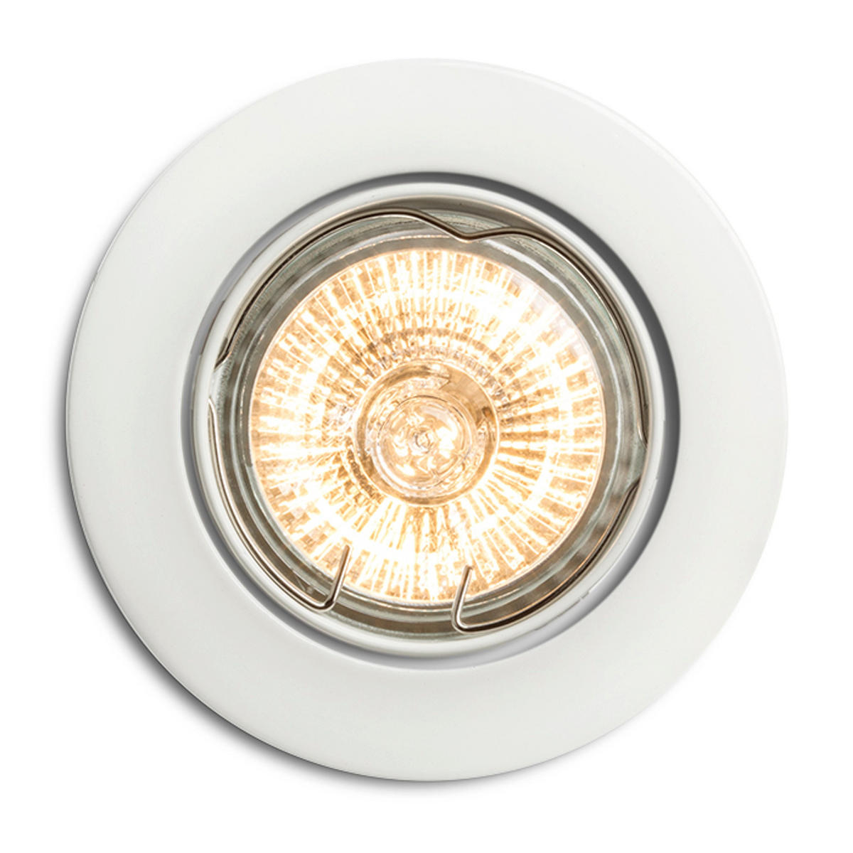 EINBAULEUCHTE TOPIC R Matt weiß 8 W - Weiß, Metall (82/82/8.2cm) - Rendl