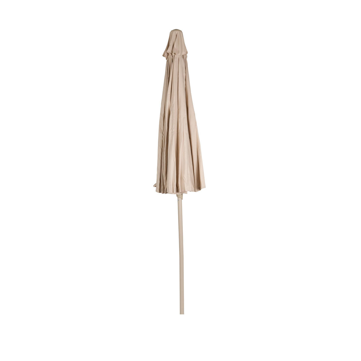 SONNENSCHIRM Sunshine mit Schutzhülle Braun - Beige, Kunststoff (250/250cm) - Zuiver