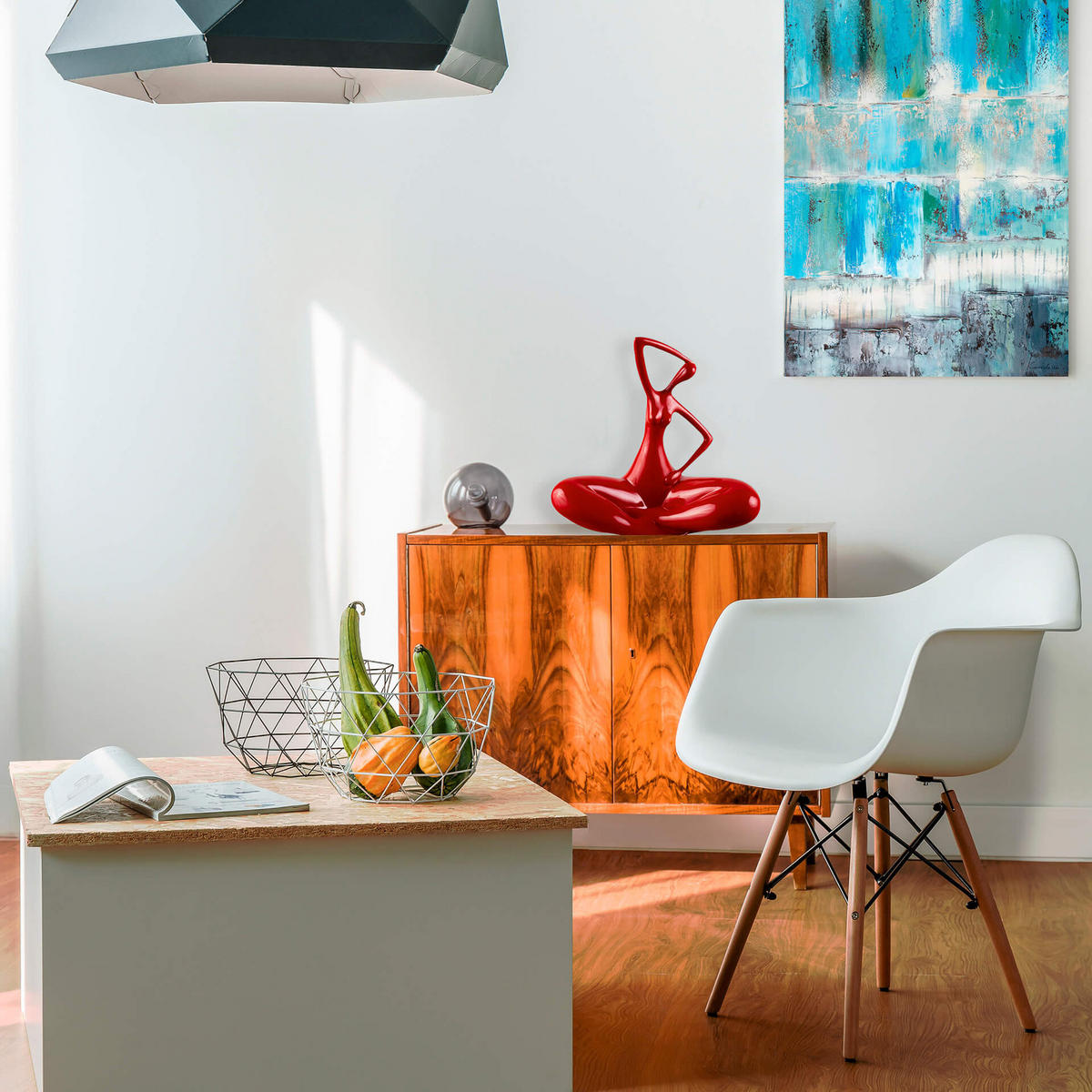 SKULPTUR Rot 25/28 cm - Rot, Stein (0.92/28/13cm) - KUNSTLOFT