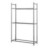 REIFENREGAL Metal Shark NO.1 HxBxT 200 x 100 x 40 cm 3 Ebenen 12 Reifen Grau - Grau, Metall (100/200/40cm) - PROREGAL