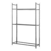 REIFENREGAL Metal Shark NO.1 HxBxT 200 x 100 x 40 cm 3 Ebenen 12 Reifen Grau - Grau, Metall (100/200/40cm) - PROREGAL
